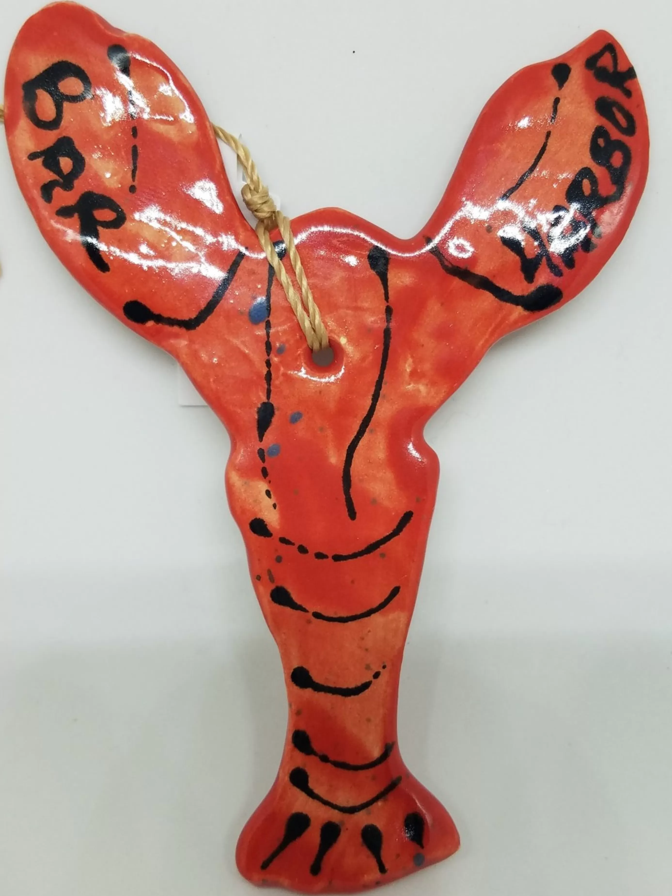 Christmas Vacation Ceramic Ornaments<Lobster Ceramic Clay Ornament