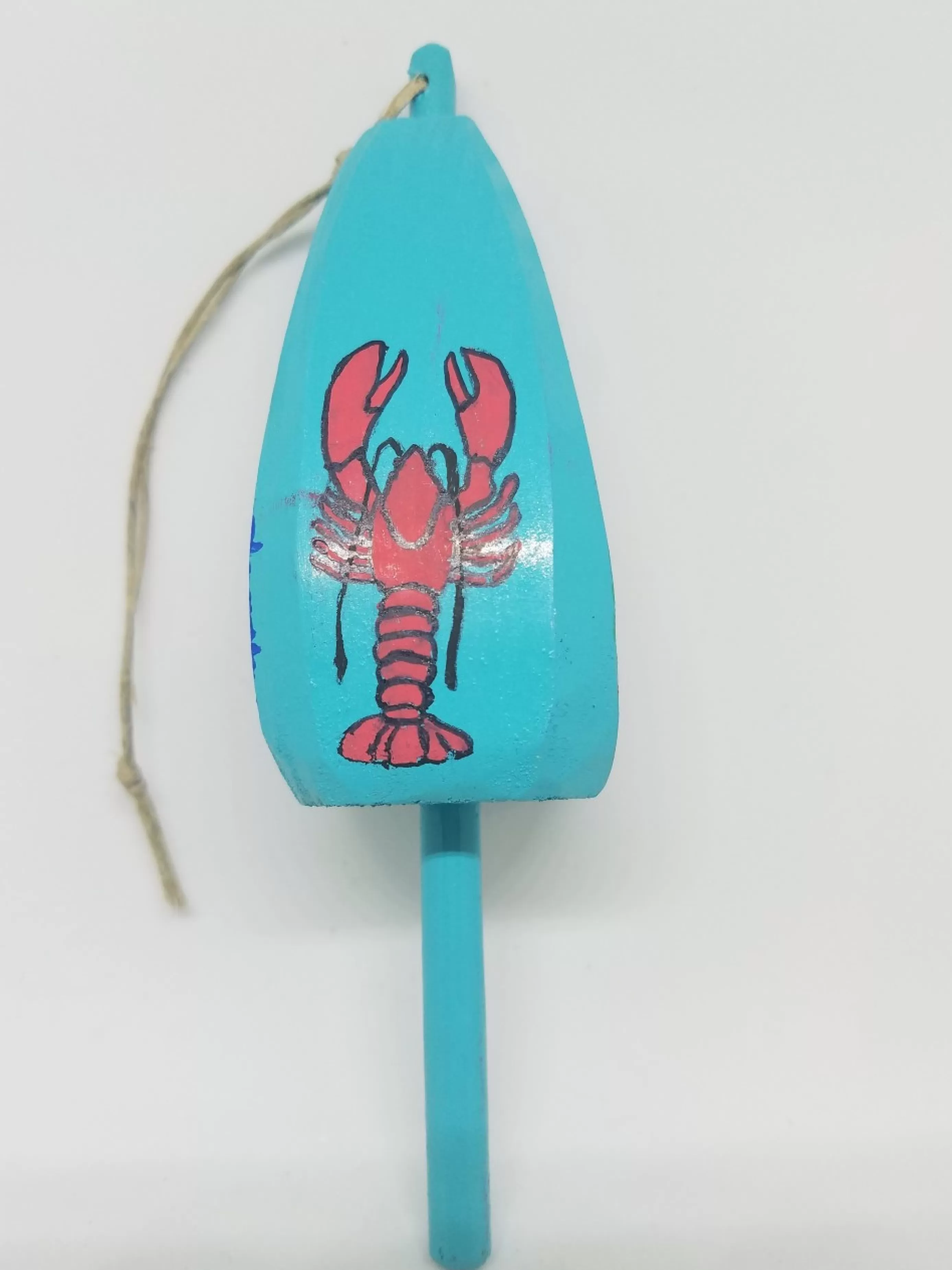 Christmas Vacation Buoys<Lobster On Blue Buoy Ornament