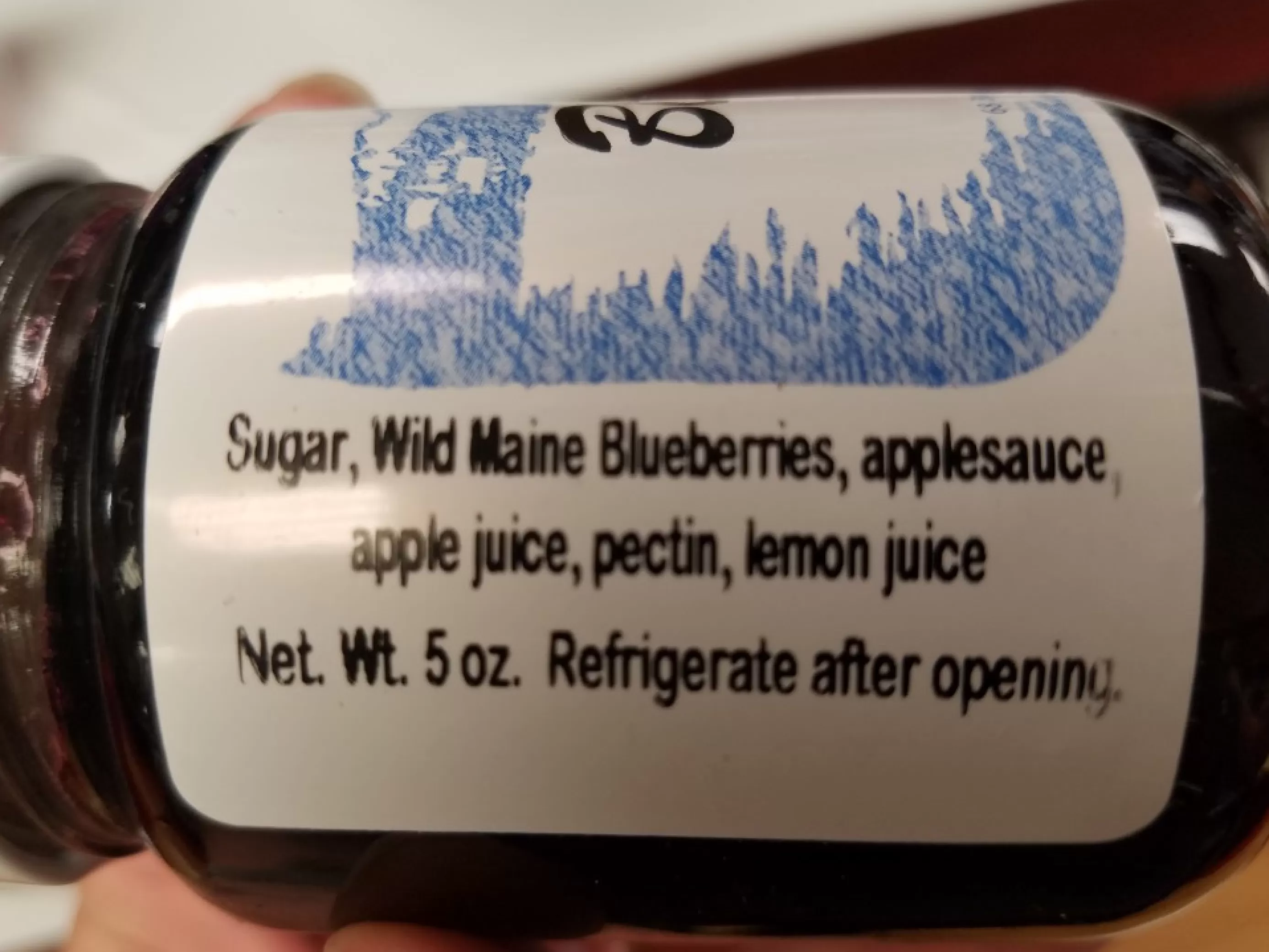 Christmas Vacation Sweet Treats<Maine Blueberry Jam 5 Oz