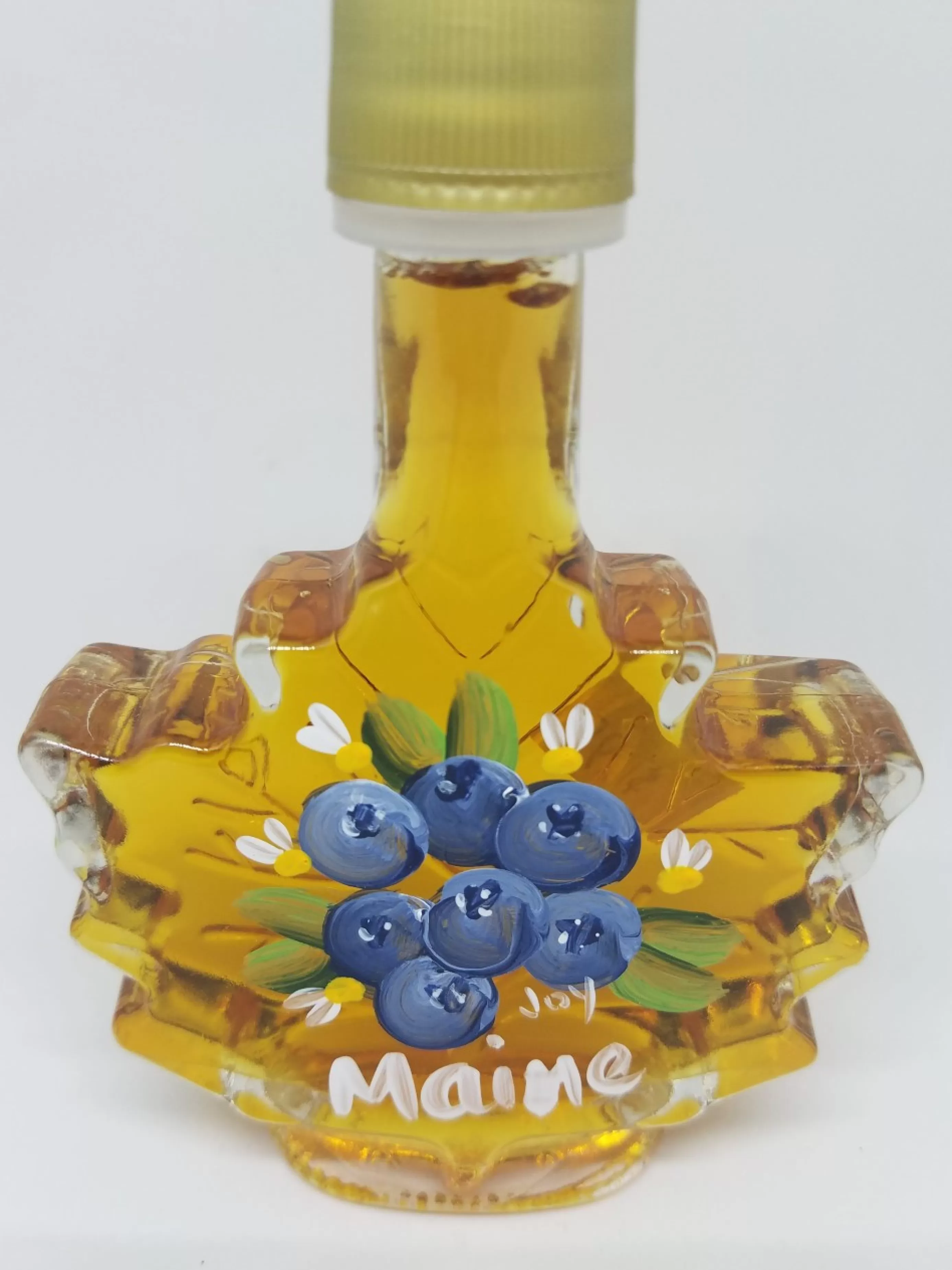 Christmas Vacation Sweet Treats<Maple Syrup With Blueberry Painted Glass 1.7 Oz