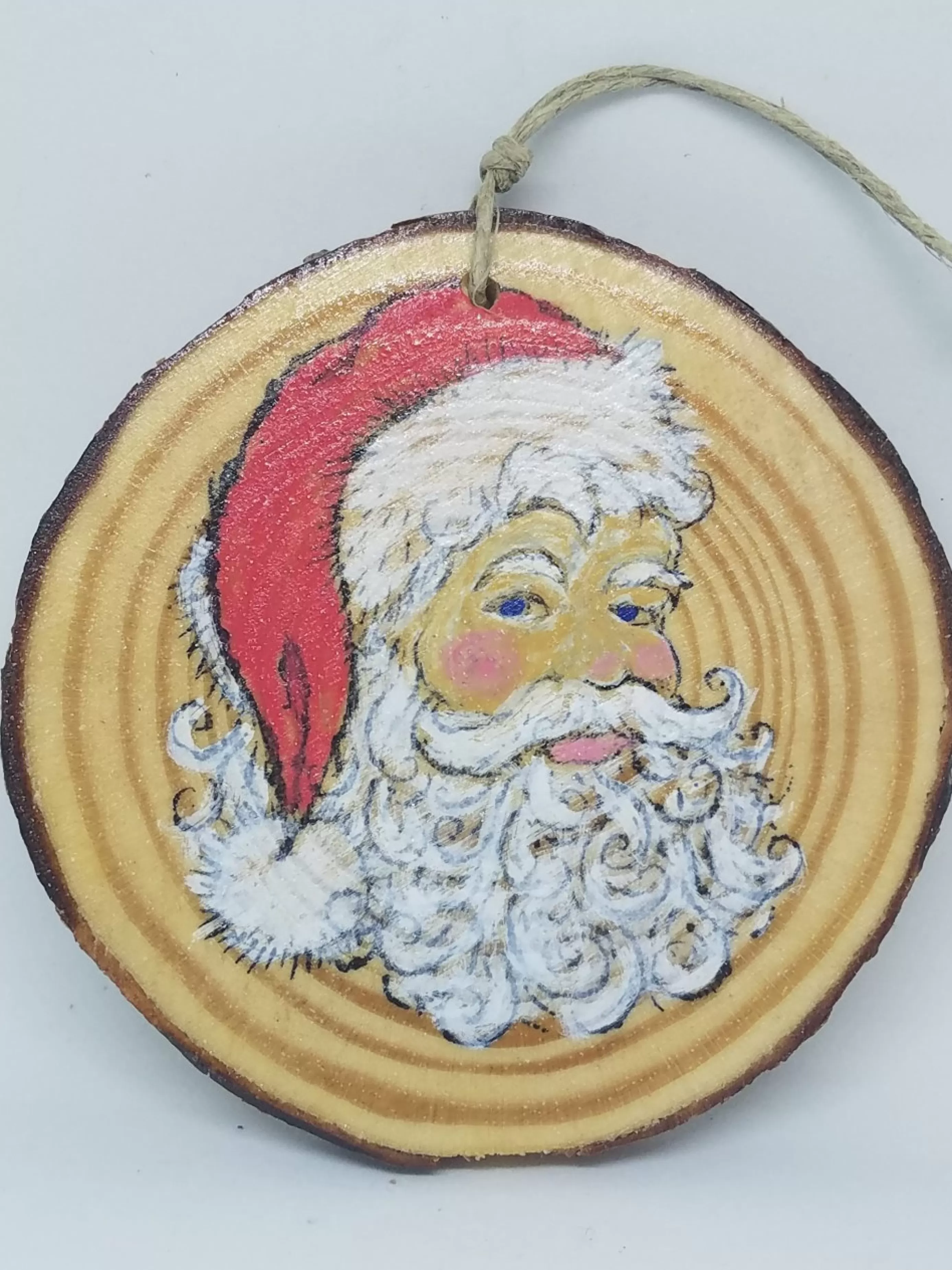 Christmas Vacation Christmas And Holiday<Santa Clause On Wood Ornament